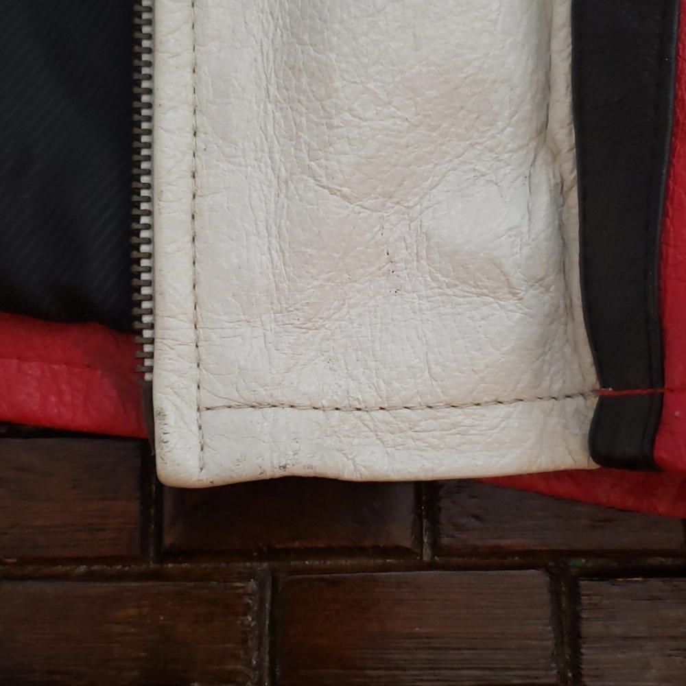 Men's Racing Leather Jacket - Picture 9 of 12